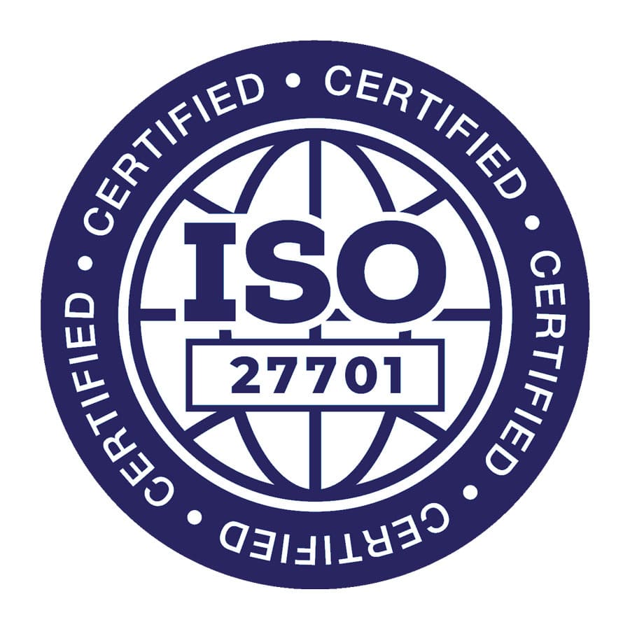 ISO 27701 Certified